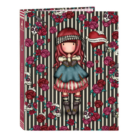 CARPETA FOLIO 4 ANI.MIXTAS GORJUSS "MARY ROSE" 522119067 33*26,5 SAFTA22