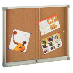 VITRINA CORCHO PUERTAS METACRILATO 60X80 FAIBO