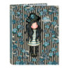 CARPETA FOLIO 4 ANI.MIXTAS GORJUSS "BLACK PEARL" 522121067 33*26,5 SAFTA22