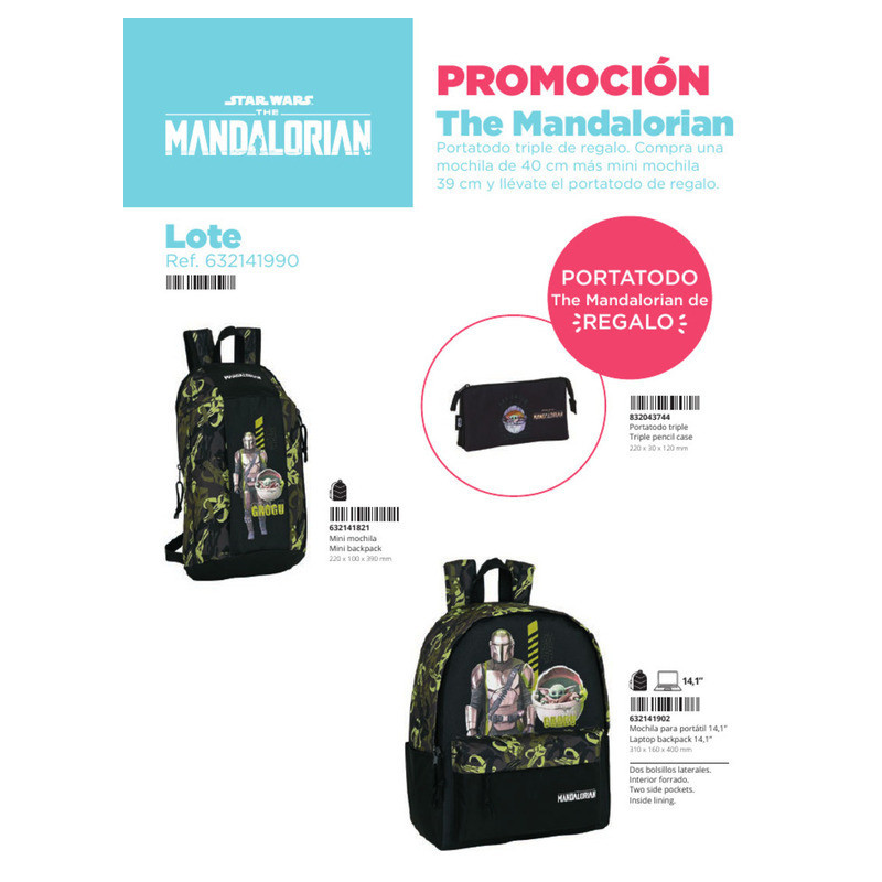 LOTE THE MANDALORIAN SAFTA22 VAC 632141990