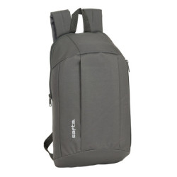 MINI MOCHILA BOLSILLO VERTICAL SAFTA GRIS HUMO SAFTA26 632030821 39X22 UNIDAD
