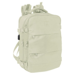 MOCHILA VIAJE CABINA PORTATIL 15,6'' SAFTA "BEIGE" SAFTA26 622598834 44X29 UNIDAD