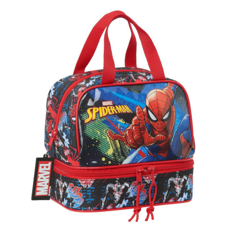 PORTAMERIENDAS SPIDER-MAN "GO HERO" SAFTA21 ENERO 812143040 20*20