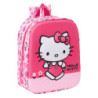MOCHILA GUARDERIA 3D HELLO KITTY 3D SAFTA26 622570011 27X22 UNIDAD