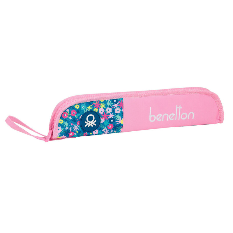 PORTAFLAUTAS BENETTON "BLOOMING" SAFTA21 ENERO 812150284 8*37