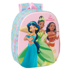 MOCHILA 3D PRINCESAS DISNEY 3D SAFTA26 622564890 33X27 UNIDAD
