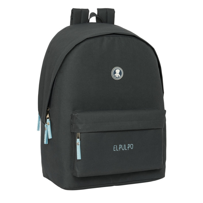 MOCHILA DOBLE PARA PORTATIL 15,6"+USB EL PULPO "GRAFITO" SAFTA26 622563820 44X31 UNIDAD