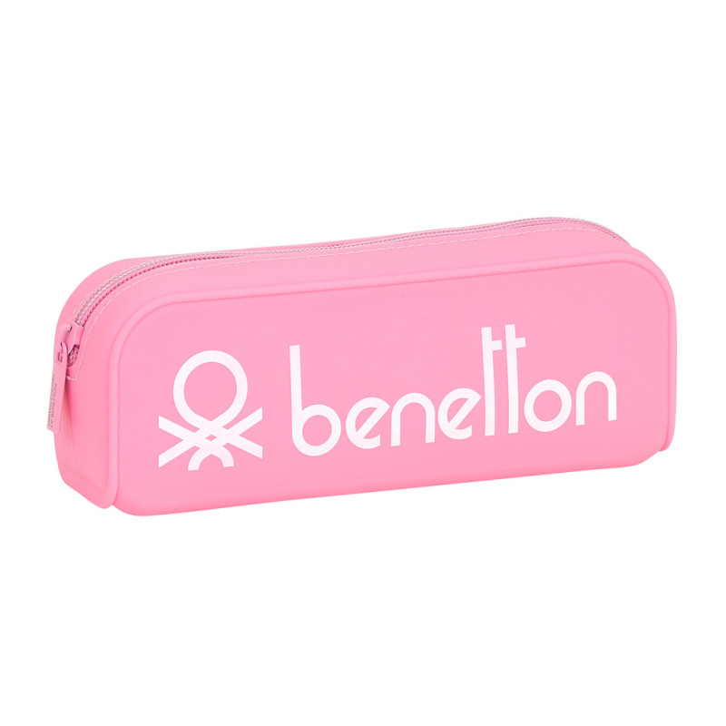 PORTATODO CUADRADO SILICONA BENETTON "BLOOMING" SAFTA21 ENERO 812150886 7,5*18,5