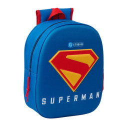 MOCHILA 3D SUPERMAN 3D SAFTA26 622555890 33X27 UNIDAD