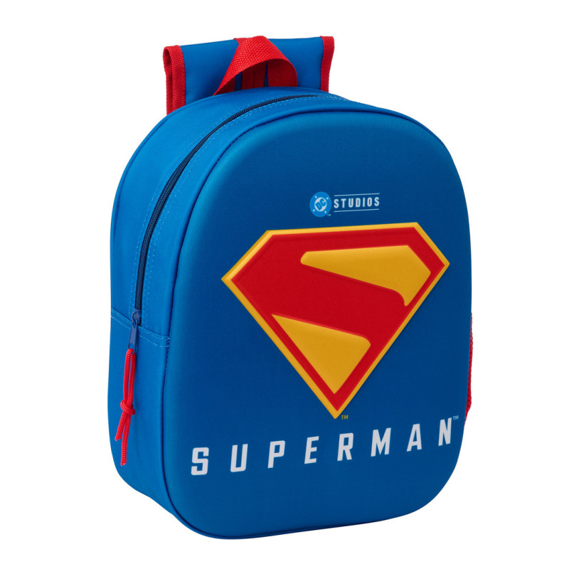 MOCHILA 3D SUPERMAN 3D SAFTA26 622555890 33X27 UNIDAD