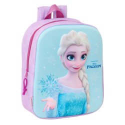 MOCHILA GUARDERIA 3D FROZEN 3D SAFTA26 622552011 27X22 UNIDAD