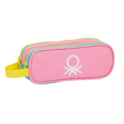 PORTATODO DOBLE BENETTON "COLOR BLOCK" SAFTA21 ENERO 812153513 8*21