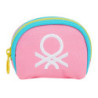 MONEDERO XS BENETTON "COLOR BLOCK" SAFTA21 ENERO 812153725 2,5*9,5