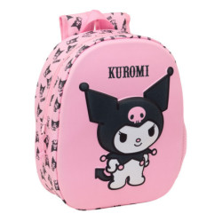 MOCHILA 3D KUROMI 3D SAFTA26 622548890 33X27 UNIDAD