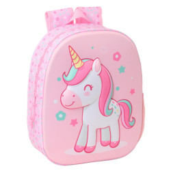 MOCHILA 3D SAFTA UNICORN 3D SAFTA25 VAC 622547890 MEDIDAS: 33*27