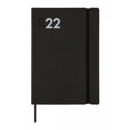 AGENDA ENCUADERNADA ANUAL MARA Y10 1DP 2022 NEGRO+ FINOCAM22 621166022