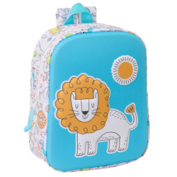 MOCHILA GUARDERIA 3D SAFTA LION 3D SAFTA26 622543011 27X22 UNIDAD
