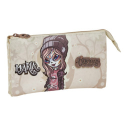 PORTATODO TRIPLE CATRINAS "MARIA" SAFTA21 ENERO 812162M744 12*22