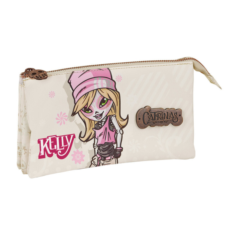 PORTATODO TRIPLE CATRINAS "KELY" SAFTA21 ENERO 812163K744 12*22