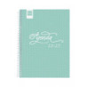 AGENDA ESPIRAL ESCOLAR FINOCAM22 COOL 1/4 SVH 22-23 TURQUESA+ 4º - 155X212 645040523