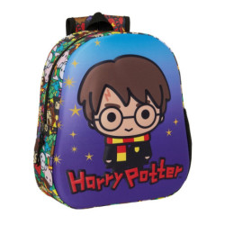 MOCHILA 3D HARRY POTTER SAFTA26 622482890 33X27 UNIDAD