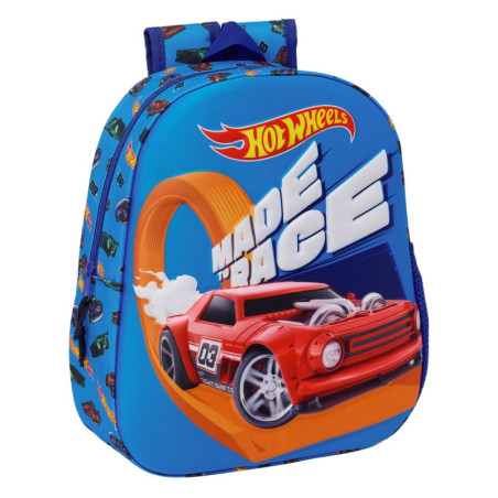 MOCHILA 3D HOT WHEELS SAFTA26 622475890 33X27 UNIDAD