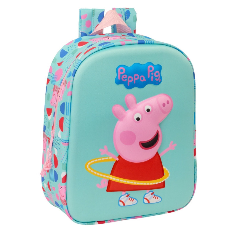 MOCHILA GUARDERIA 3D BOLSILLO RED PEPPA PIG SAFTA25 ENERO 622472011