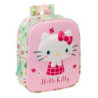 MOCHILA GUARDERIA 3D BOLSILLO RED HELLO KITTY SAFTA25 ENERO 622470011