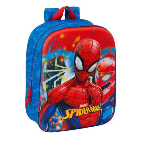 MOCHILA GUARDERIA 3D BOLSILLO RED SPIDER-MAN SAFTA25 ENERO 622465011