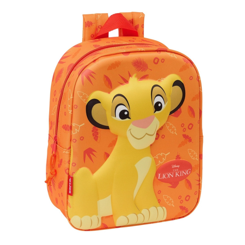 MOCHILA GUARDERIA 3D BOLSILLO RED EL REY LEON SAFTA25 ENERO 622459011