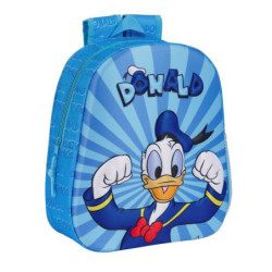 MOCHILA 3D DONALD SAFTA26 622455890 33X27 UNIDAD