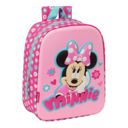 MOCHILA GUARDERIA 3D BOLSILLO RED MINNIE MOUSE SAFTA25 ENERO 622451011