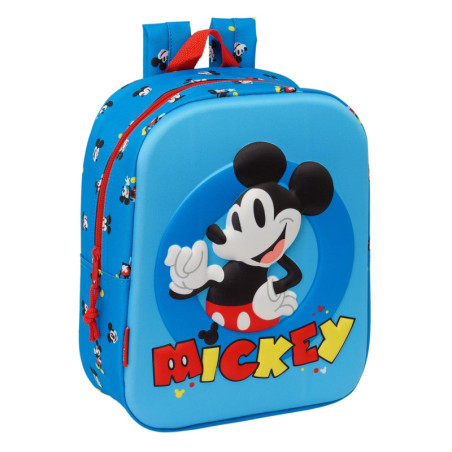 MOCHILA GUARDERIA 3D BOLSILLO RED MICKEY MOUSE SAFTA25 ENERO 622450011