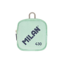 MONEDERO PEQUEÑO MILAN 430 SINCE 1918 VERDE 62104SNCGR
