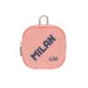 MONEDERO PEQUEÑO MILAN 430 SINCE 1918 ROSA 62104SNCP