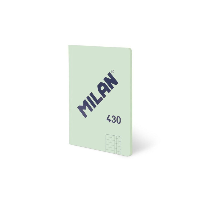 LIBRETA A5 MILAN ENCOLADA 48H CUADRO 5*5 95G 430 SINCE 1918 VERDE 57253G48GR UNIDAD
