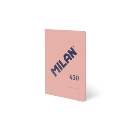 LIBRETA A5 MILAN ENCOLADA 48H LISO 95G 430 SINCE 1918 ROSA 57251G48P UNIDAD