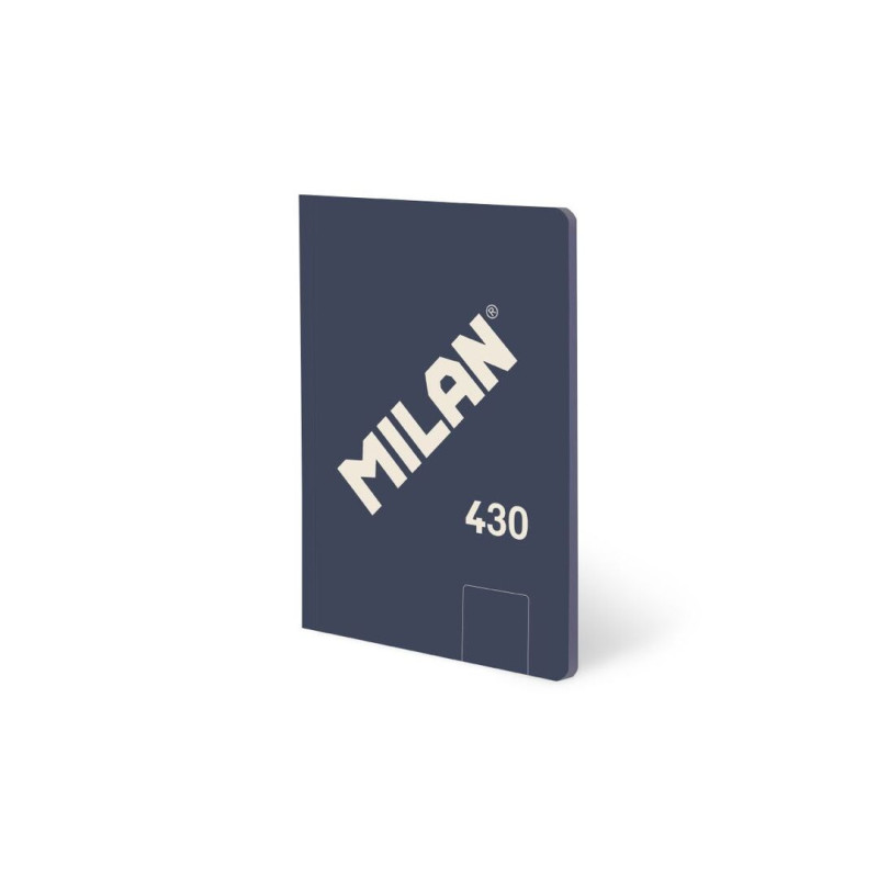 LIBRETA A5 MILAN ENCOLADA 48H LISO 95G 430 SINCE 1918 AZUL 57251G48B UNIDAD