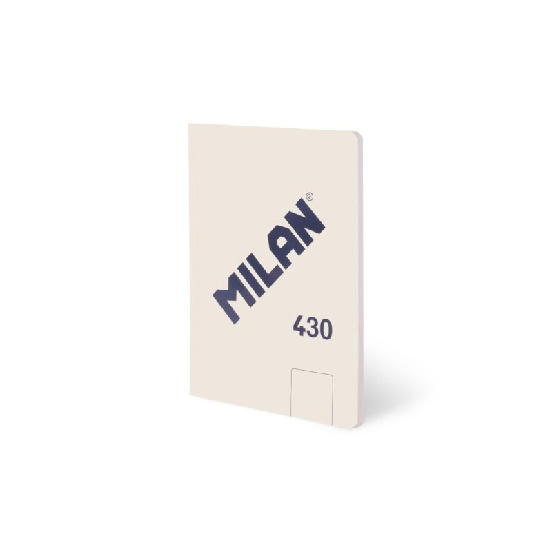 LIBRETA A5 MILAN ENCOLADA 48H LISO 95G 430 SINCE 1918 BEIGE 57251G48BG UNIDAD