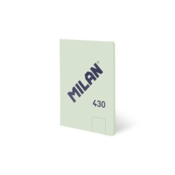 LIBRETA A5 MILAN ENCOLADA 48H LISO 95G 430 SINCE 1918 VERDE 57251G48GR UNIDAD