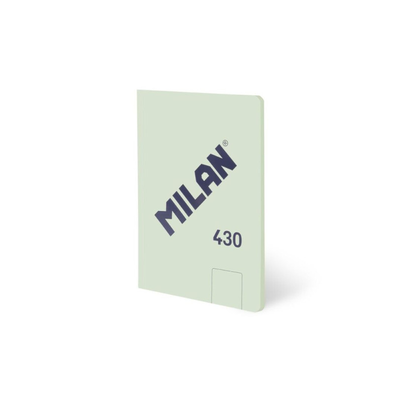 LIBRETA A5 MILAN ENCOLADA 48H LISO 95G 430 SINCE 1918 VERDE 57251G48GR UNIDAD