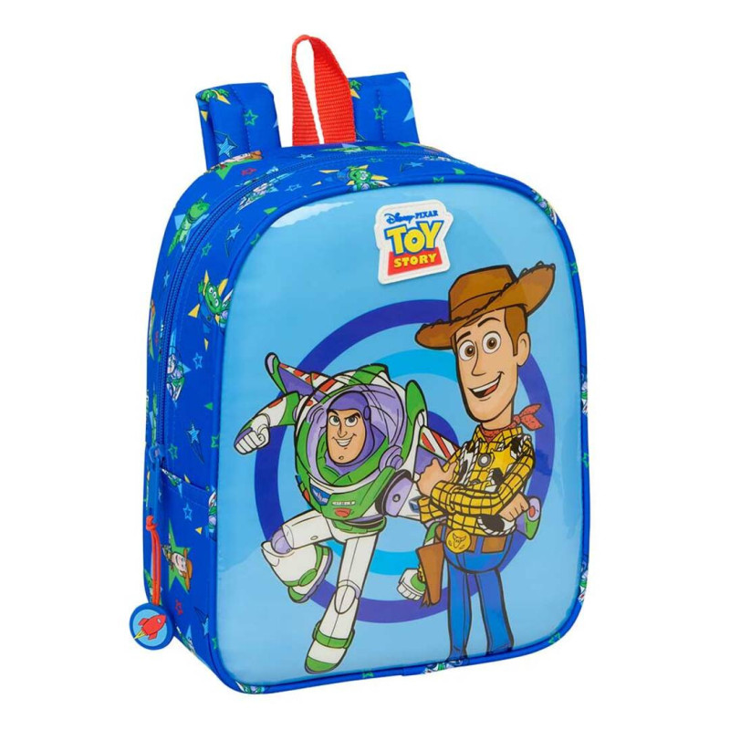 MOCHILA GUARDERIA ADAPT.CARRO TOY STORY "GOOD VIBES" SAFTA26 612431232 27X22 UNIDAD