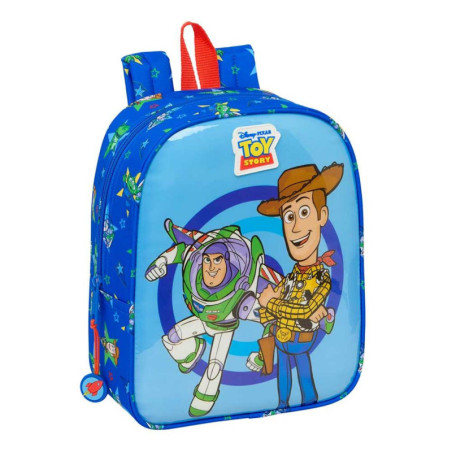 MOCHILA GUARDERIA ADAPT.CARRO TOY STORY "GOOD VIBES" SAFTA26 612431232 27X22 UNIDAD