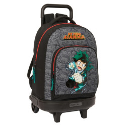 MOCHILA GDE. C/RUEDAS COMPACT EXTRAIBLE MY HERO ACADEMIA SAFTA25 ENERO 622407918