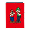 CARPETA FOLIO 3 SOLAPAS SUPER MARIO "MAMMA MIA" SAFTA26 512608068 33,5X26 UNIDAD