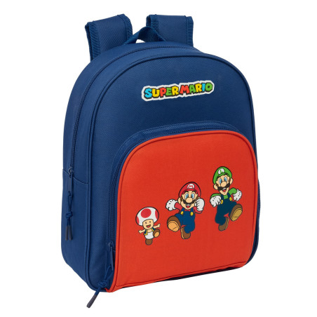 MOCHILA INFANTIL ADAPT.CARRO SUPER MARIO "MAMMA MIA" SAFTA26 612608609 34X28 UNIDAD