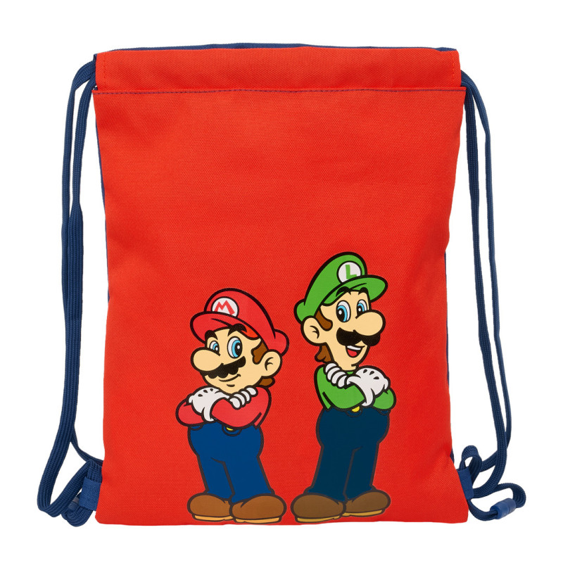 SACO PLANO JUNIOR SUPER MARIO "MAMMA MIA" SAFTA26 612608855 34X26 UNIDAD