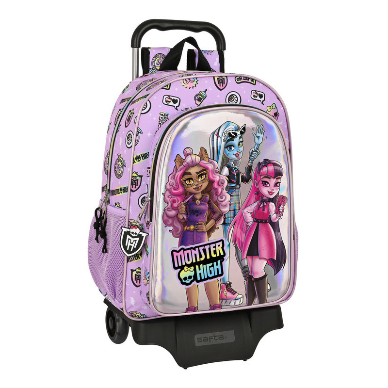 MOCH 180+CARRO 905 MONSTER HIGH "BEST BOOS" 622340160 SAFTA23 VAC