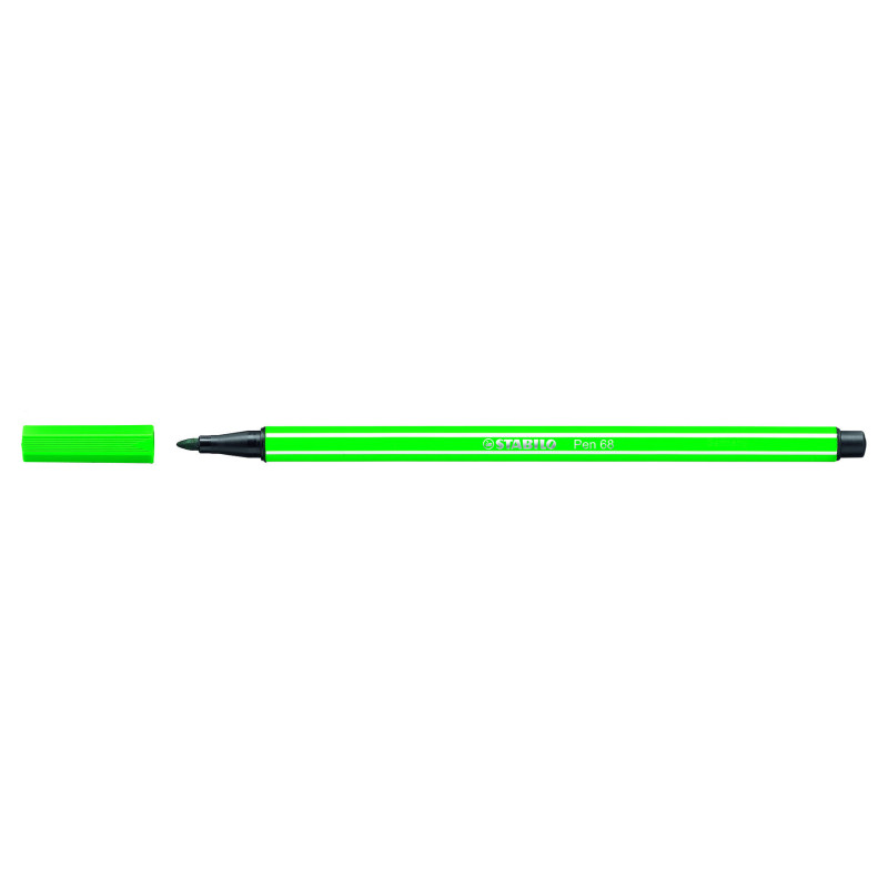 MARCD. STABILO ACUARELABLE PEN 68 VERDE 1 MM