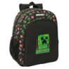 MOCHILA JUNIOR ADAPT.CARRO MINECRAFT SAFTA26 612647640 38X32 UNIDAD